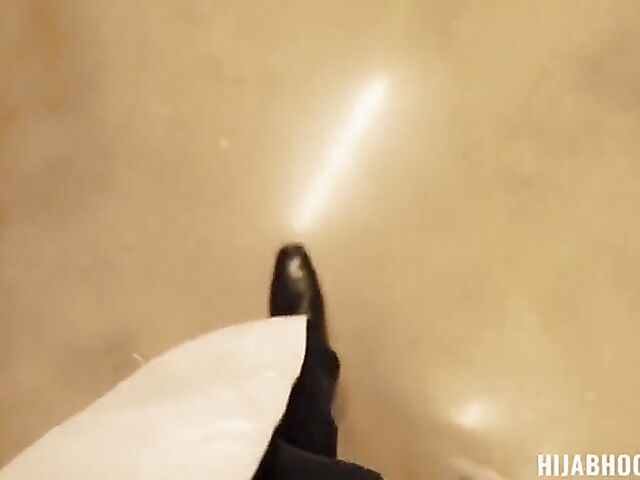 POV hijab sex with big tits Muslim girl Ozzy SparX