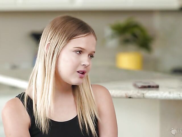 Lesbian milf and teen featuring Kit Mercer and Coco Lovelock