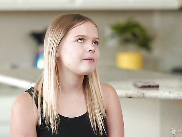 Lesbian milf and teen featuring Kit Mercer and Coco Lovelock