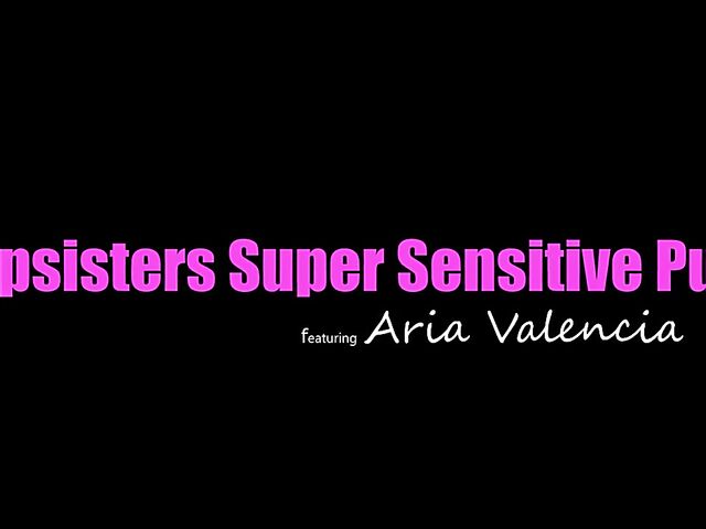 Teen sex on the couch with petite stepsister Aria Valencia