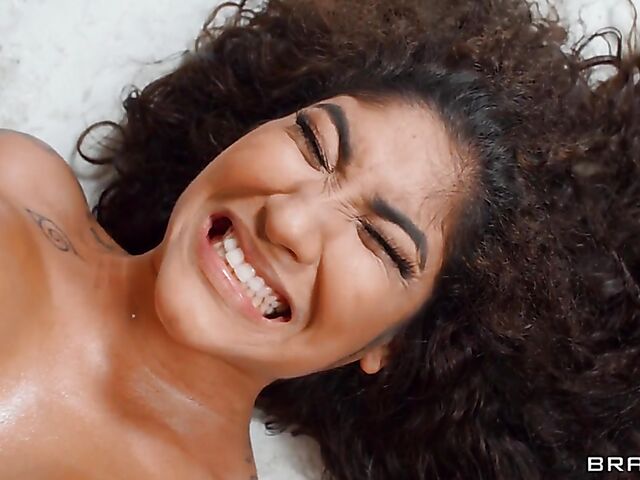 Oil fuck in latex boots with Venezuelan hot model Venus Afrodita