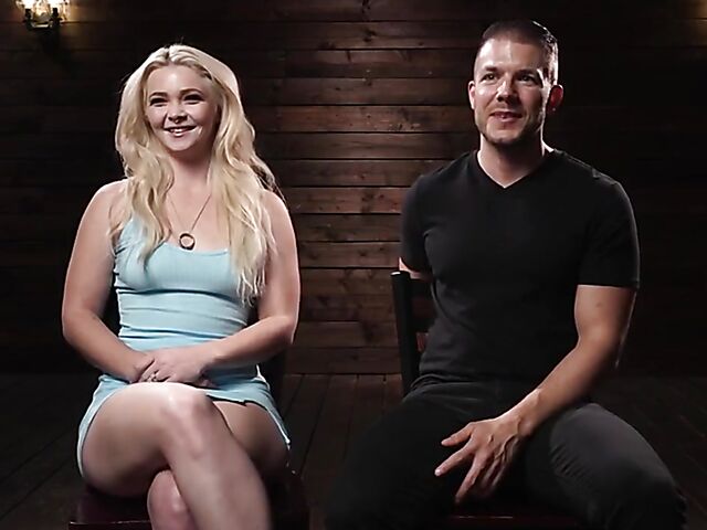 Hardcore bondage fuck with blonde slave Kay Carter