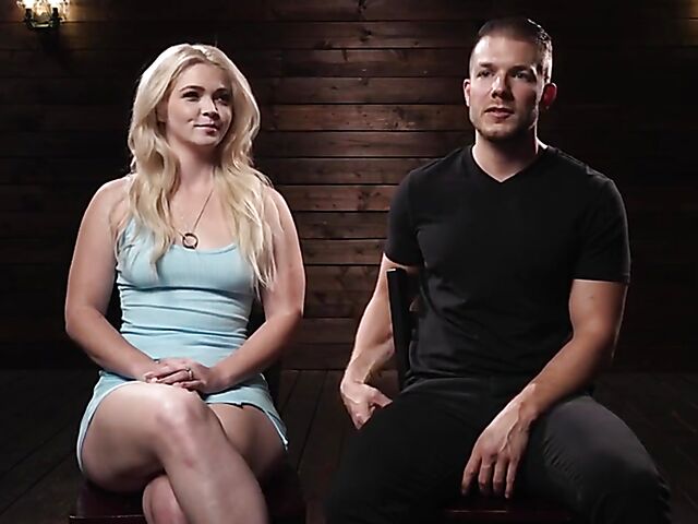 Hardcore bondage fuck with blonde slave Kay Carter