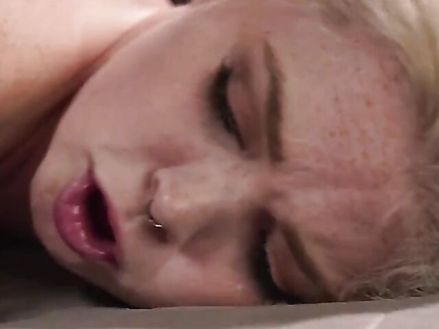 Hardcore bondage fuck with blonde slave Kay Carter