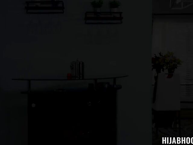 Muslim sex with Violet Gems who sucks and fucks wearing a hijab