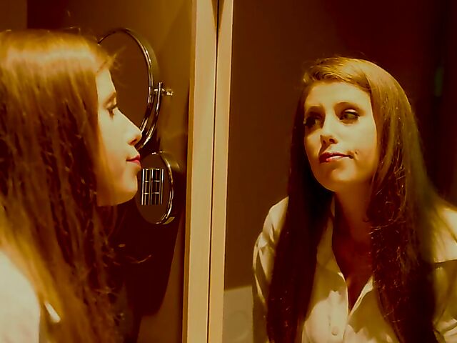 Big natural tits anal in sexy stockings with Lady Lyne