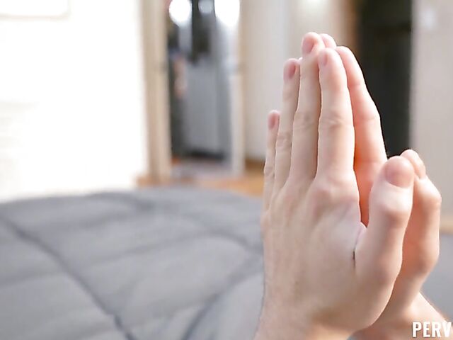 Pristine Edge - Dirty talking mom POV HJ and fuck