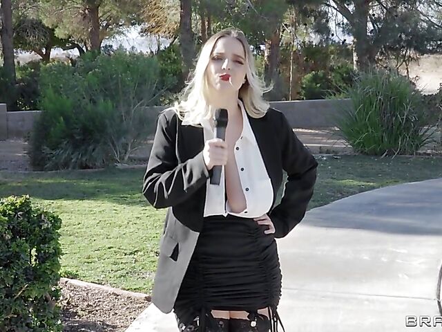 Maya Farrell and Cherie Deville lesbian tribbing and licking in the laundry room