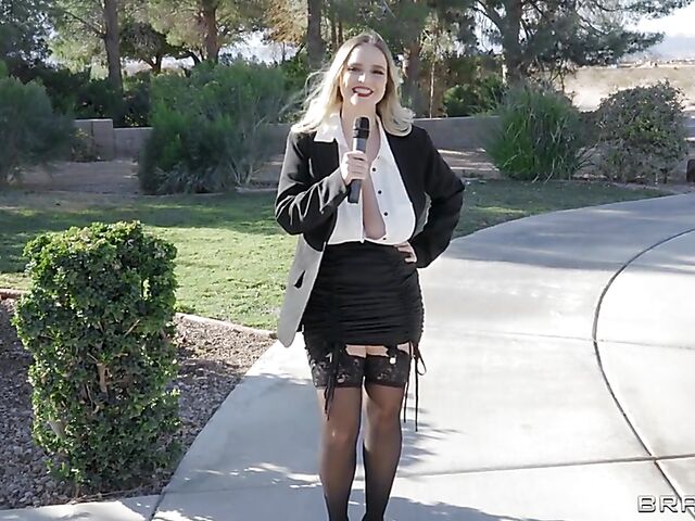 Maya Farrell and Cherie Deville lesbian tribbing and licking in the laundry room