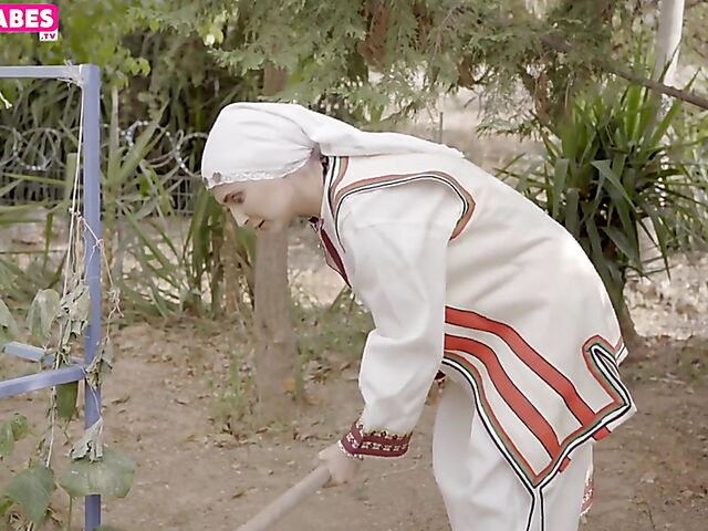 Traditional Greek anal outdoor fuck with Helen Xatzi and Giannis Menidiatis