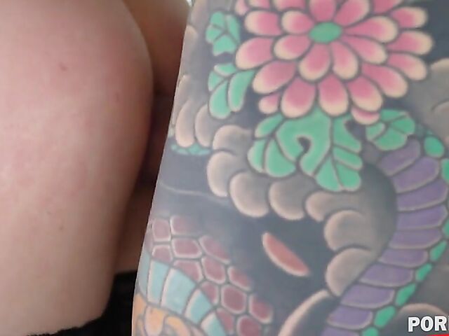 Big breasted redhead DP with co-workers featuring Lucia Fernandez