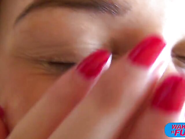 Anal POV style with adorably cute Anina Silk