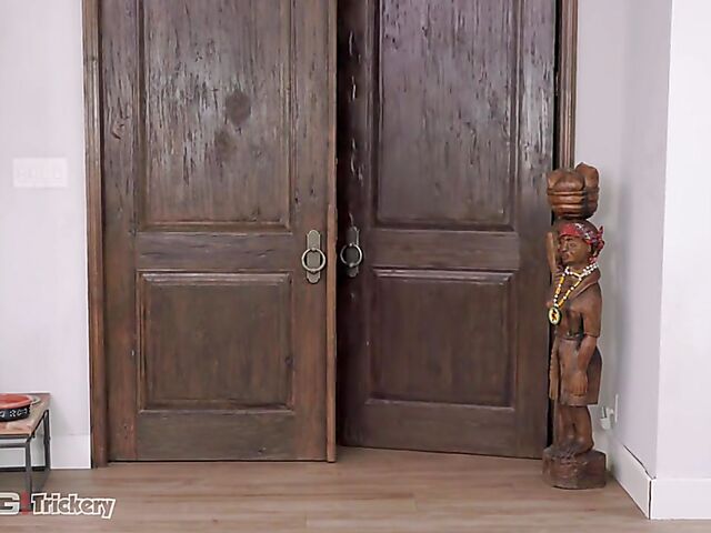 Mae Milano - Banging his girlfriend's friend's tight shaved pussy