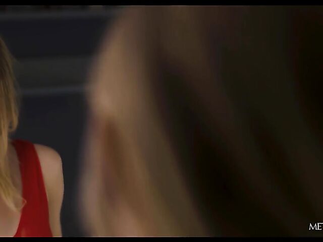 Erotic shower masturbation with charming Oxana Chic