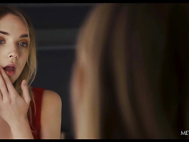 Erotic shower masturbation with charming Oxana Chic