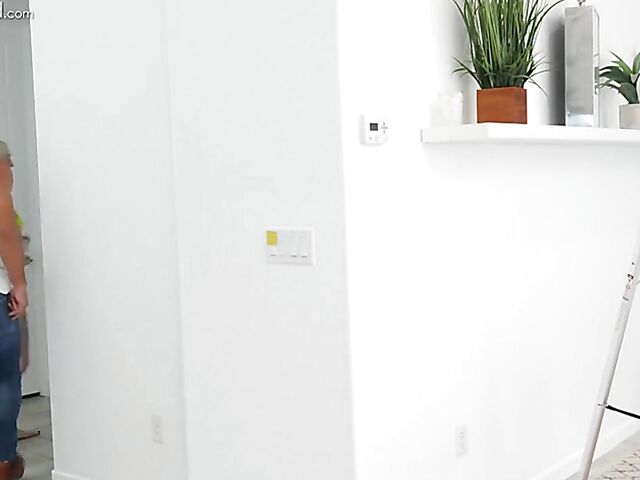 Horny small tits blonde Celestina Blooms needs help