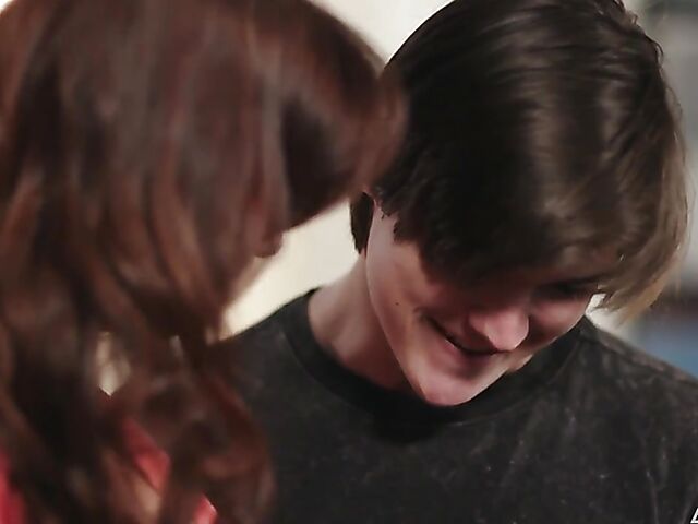 Syren De Mer - Step mom and boy fuck and have a good time