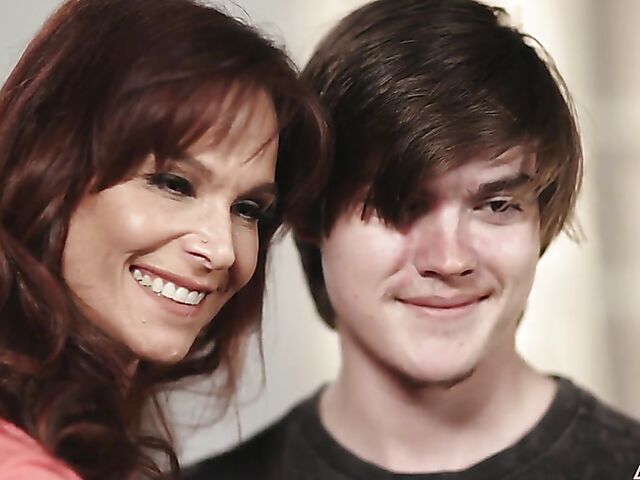 Syren De Mer - Step mom and boy fuck and have a good time