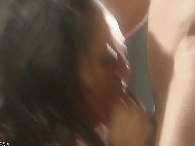 Passionate sex in white stockings with exotic Gianna Lynn