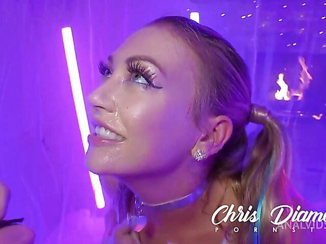 Piss in mouth and piss in ass with oiled anal freak Adira Allure