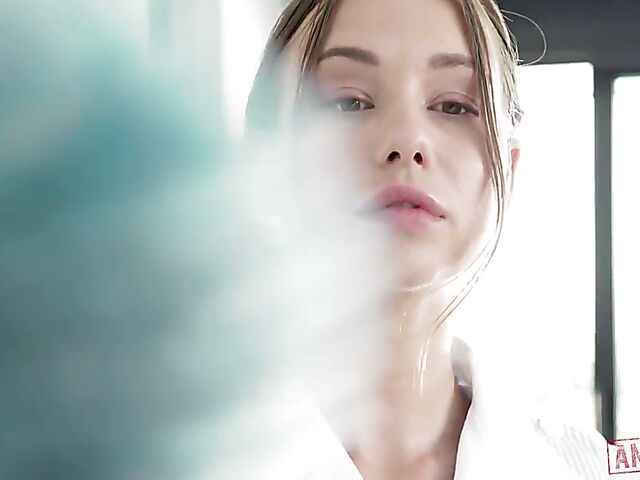 Interracial maid DP service with Taylor Sands