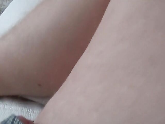 Horny Natasha Nice's big natural tits POV