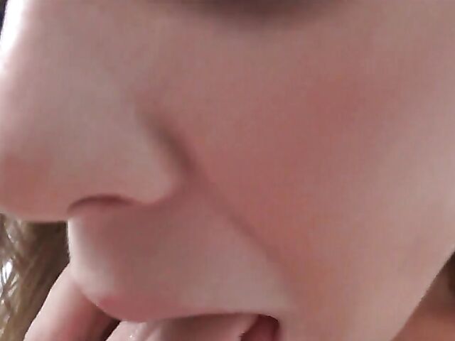 Horny Natasha Nice's big natural tits POV