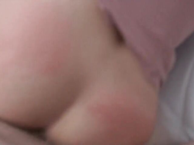 Horny Natasha Nice's big natural tits POV