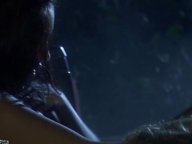 Sexy anal in the dark in the back of a pickup truck with Monique Madison