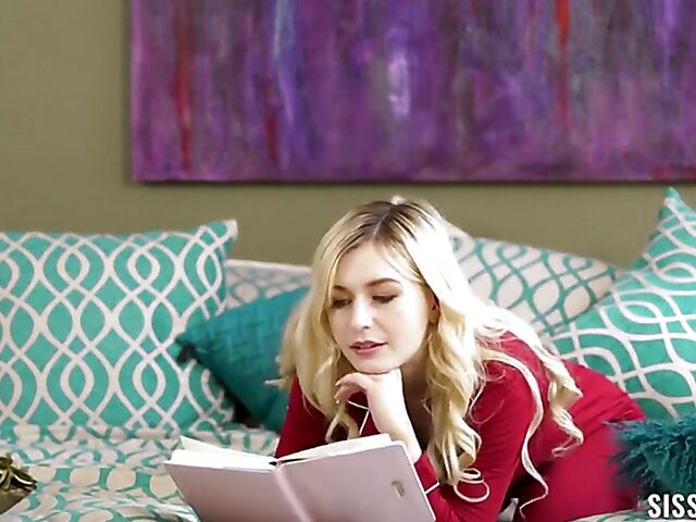 Teen foursome with small tits stepsisters Reese Robbins and Minxx Marley