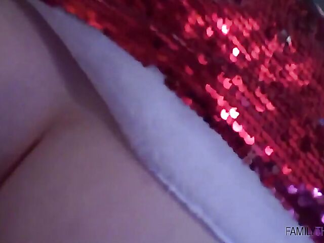 POV style Christmas fuck with Athena Rayne