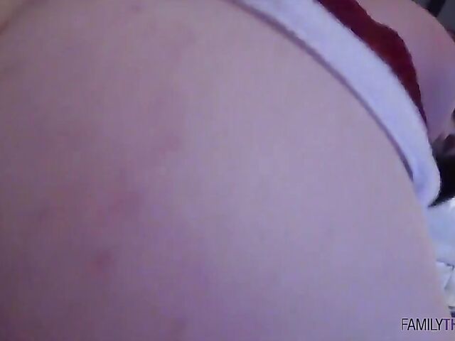 POV style Christmas fuck with Athena Rayne