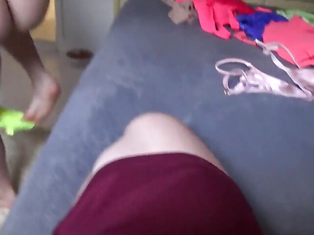 Hot mom POV pussy pounding and creampie featuring Yasmin Scott