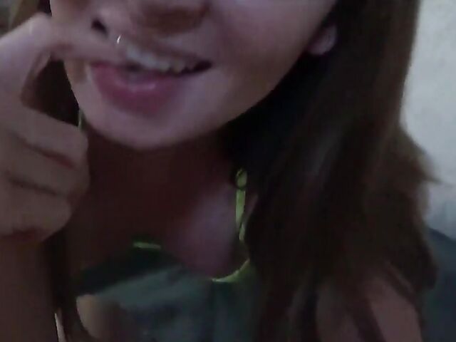 Hot mom POV pussy pounding and creampie featuring Yasmin Scott