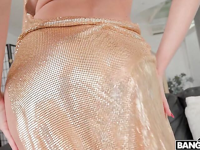 Gorgeous Sapphire LaPiedra with nice fake tits anal drilled