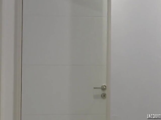 Anal stockings sex with Lexi Dolls as her friend watches