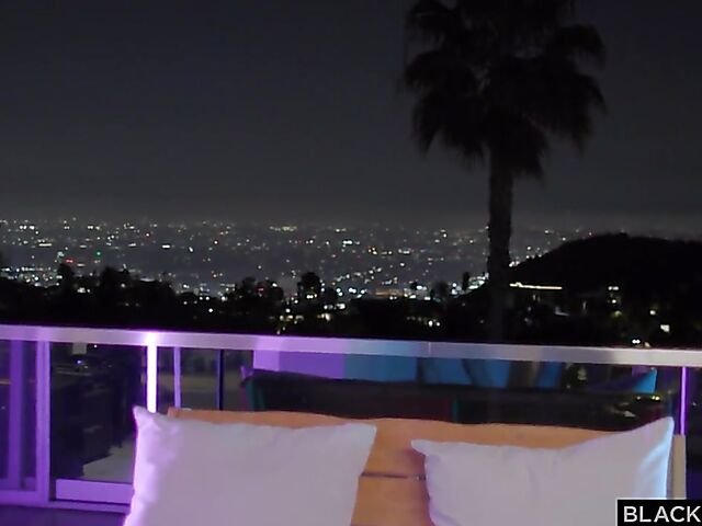 2-on-2 interracial foursome with Eve Marlowe and Audrey Noir