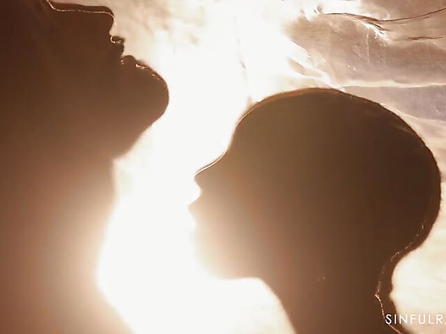 Erotic interracial sex with bald head African pornstar Zaawaadi