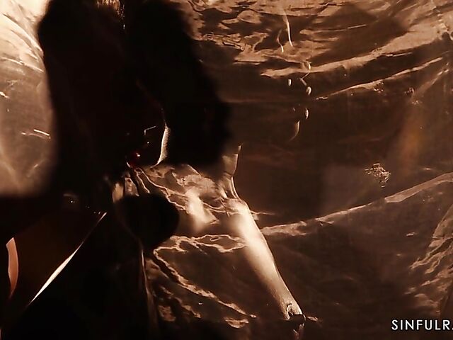 Erotic interracial sex with bald head African pornstar Zaawaadi