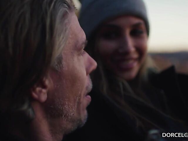 Gianna Dior's MMF threesome with an old man