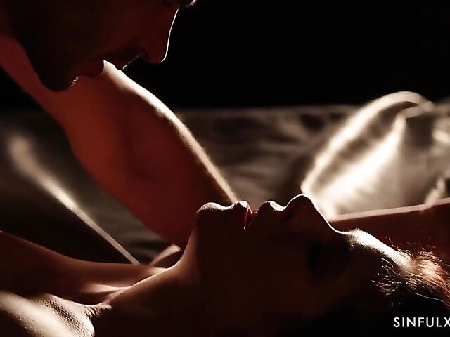 Erotic anal in the dark with lovely sex slave Anna De Ville