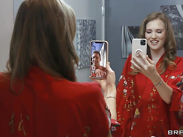 Cinema sex with horny movie fan Ashley Lane