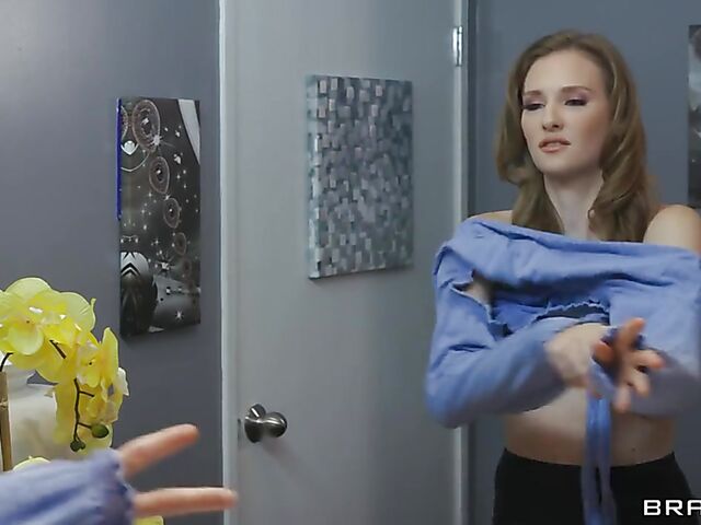 Cinema sex with horny movie fan Ashley Lane