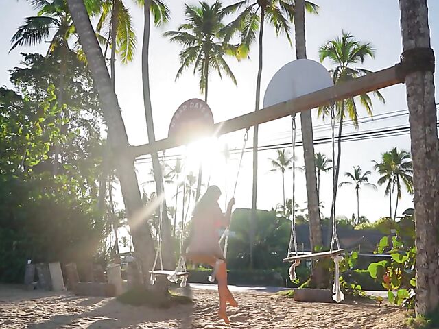 Big tits bikini blonde Mashenka is on vacation