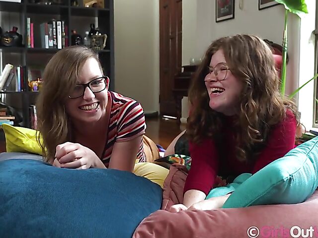 Naked lesbian interview with Amelia P and Maple