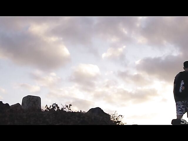 Seaside vacation and sensual sex outside with Camila Palmer