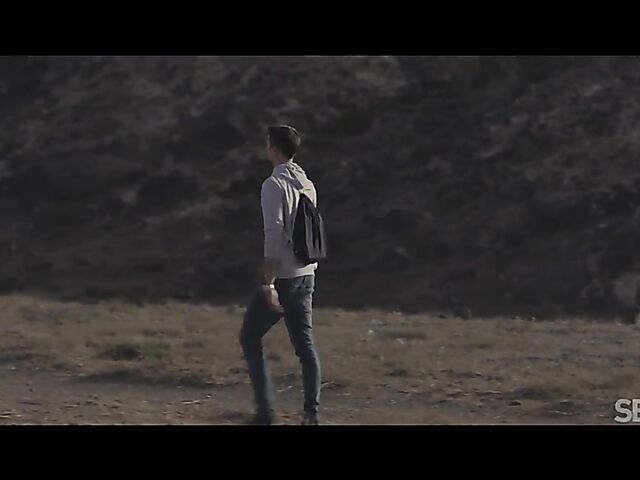 Seaside vacation and sensual sex outside with Camila Palmer