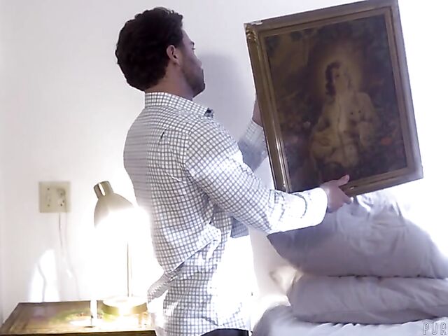 Hot sex without condom with beautiful Kenzie Anne