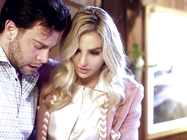 Hot sex without condom with beautiful Kenzie Anne