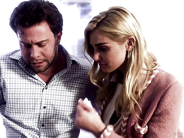 Hot sex without condom with beautiful Kenzie Anne